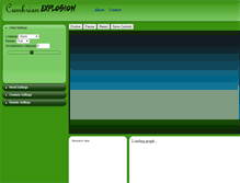 Tablet Screenshot of cambrianexplosion.com